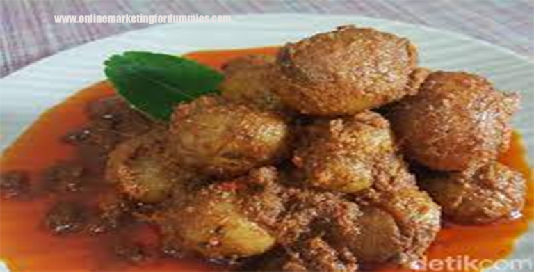 Rendang Kentan Rasa Nusantara