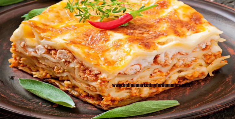 Lasagna Menggugah Selera dari Italia