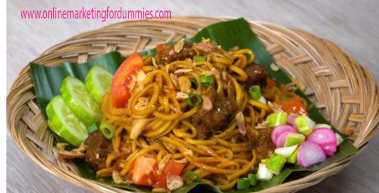 Mie Aceh Kenikmatan Mi Kuning Tebal dengan Irisan Daging Sapi